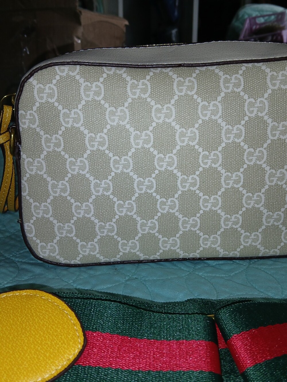 Beige Camera Bag - Picture 2 of 3
